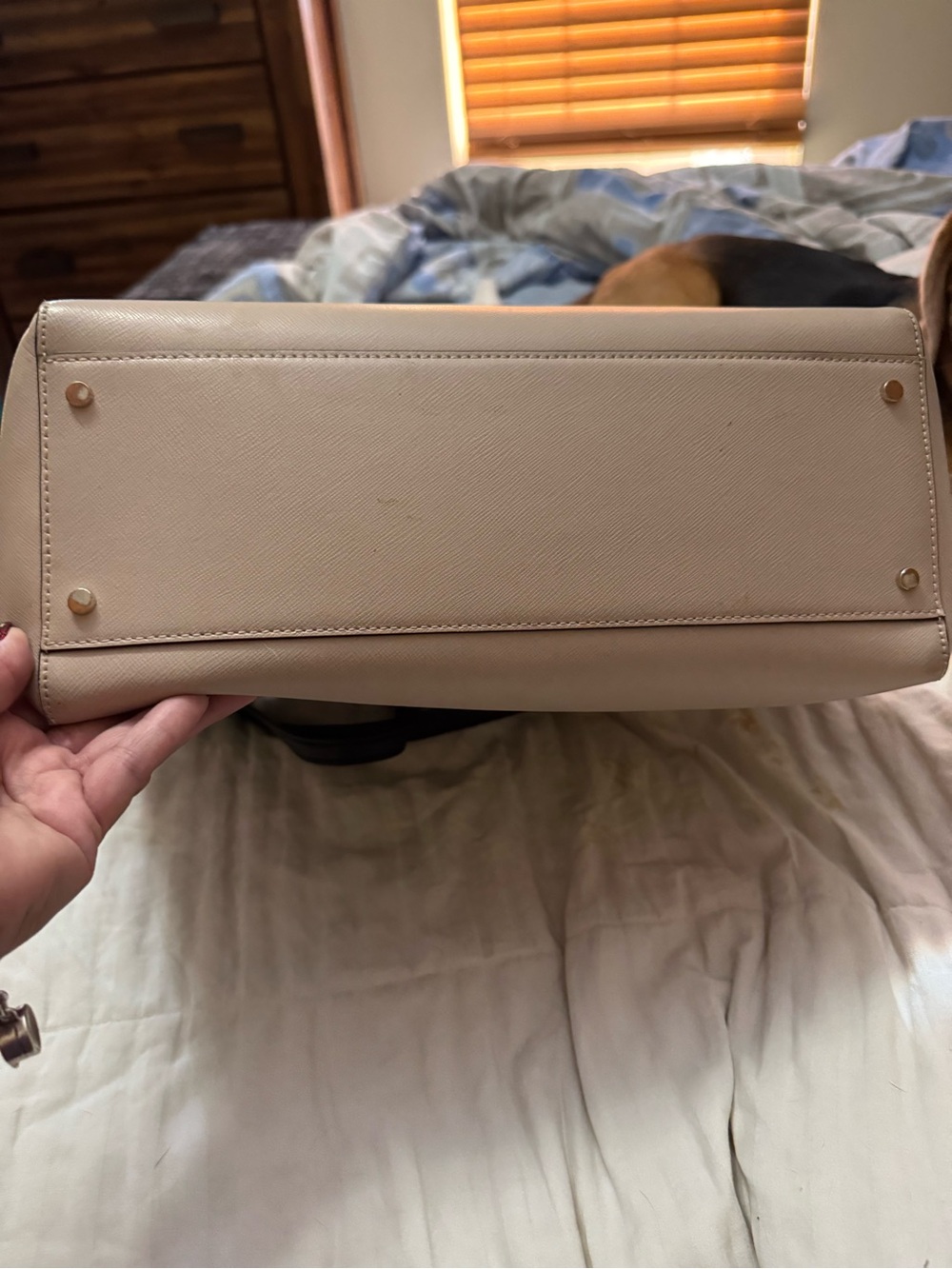 kate spade Beige and Black Tote with Coordinating Wallet - Picture 5 of 6